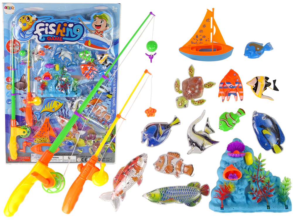 Handy Fishing Game Set 11 Pcs. Fish Catching Set 11 Pcs Boat Accessories