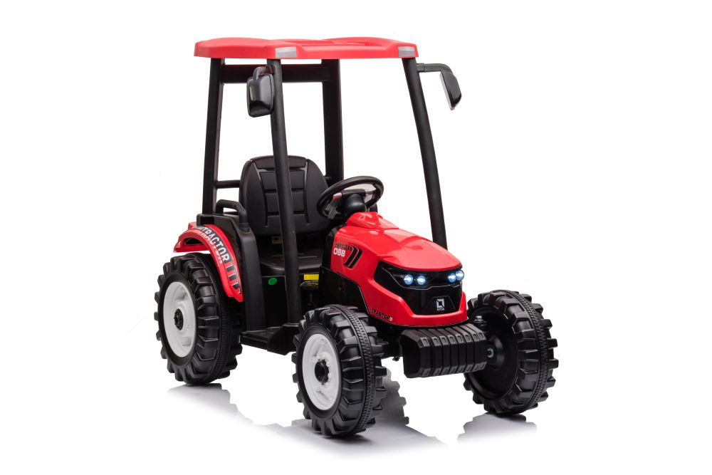 Hercules Red Battery Tractor