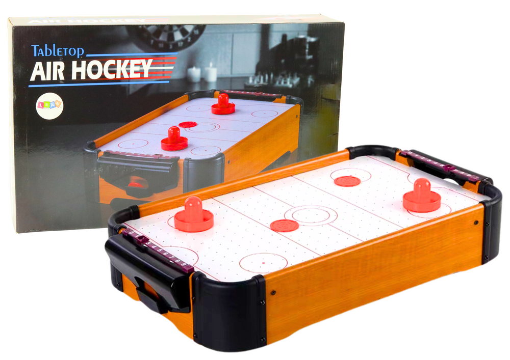 Large Wooden Hockey Table with Light and Sound