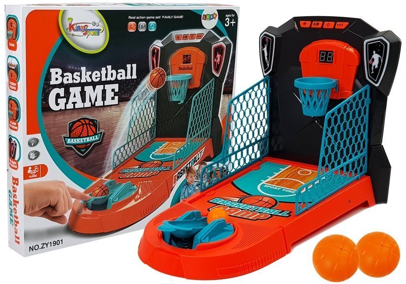 Mini Basketball Skill Game Moving Basket with Sound