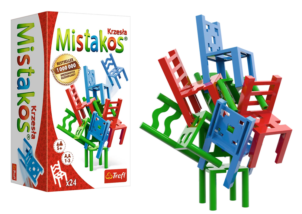 Mistakos Battle for the Chairs Skill Game Trefl 02075