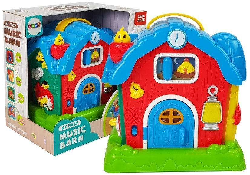 Music Barn Animals Farm Sounds Music Red