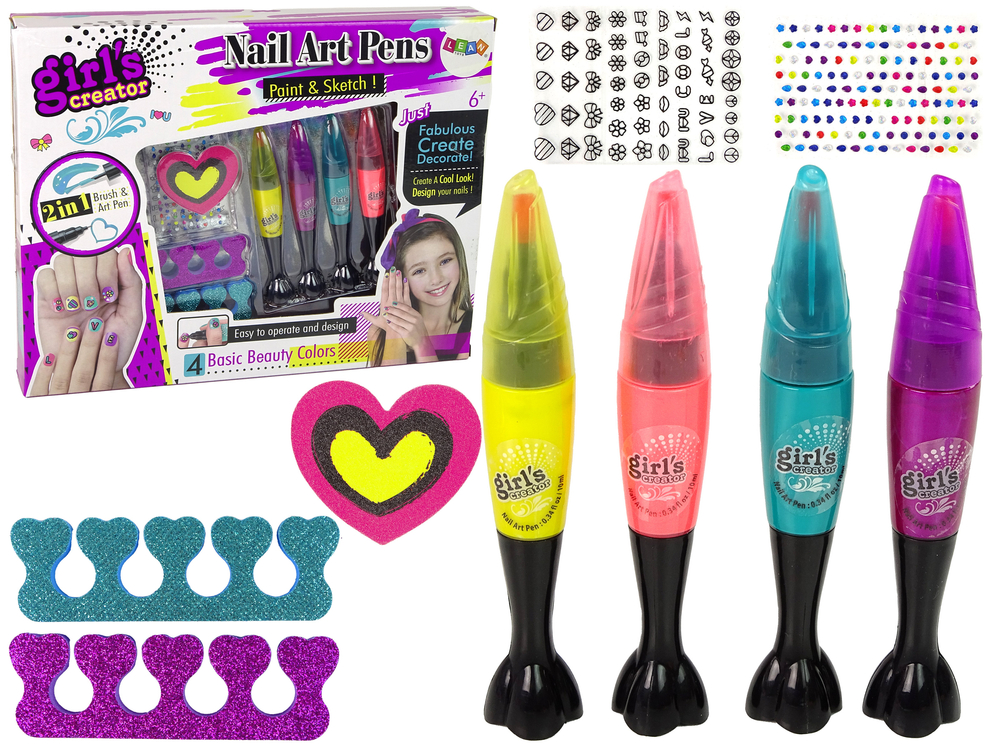 Nail Painting Set 4 Pens