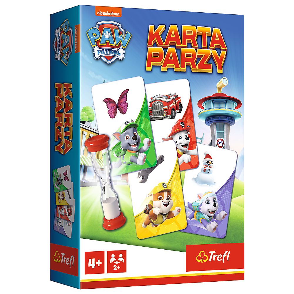 Paw Patrol Pairs Card Game Trefl 02691