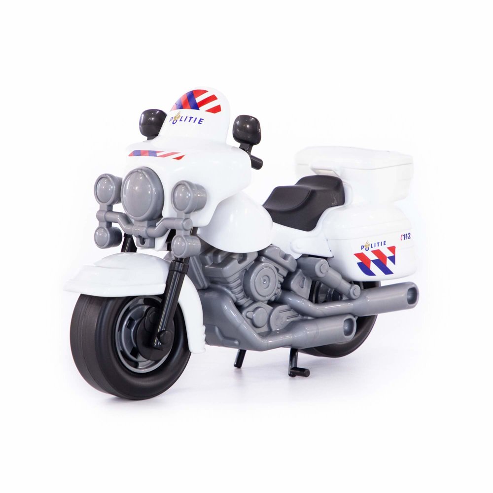 Police Motorcycle for Toddlers Polesie White 71682