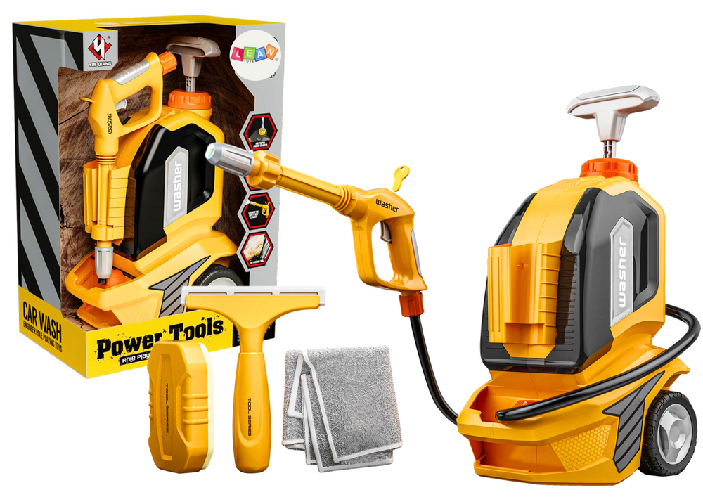 Pressure Washer for Kids Cloth Sponge Squeegee