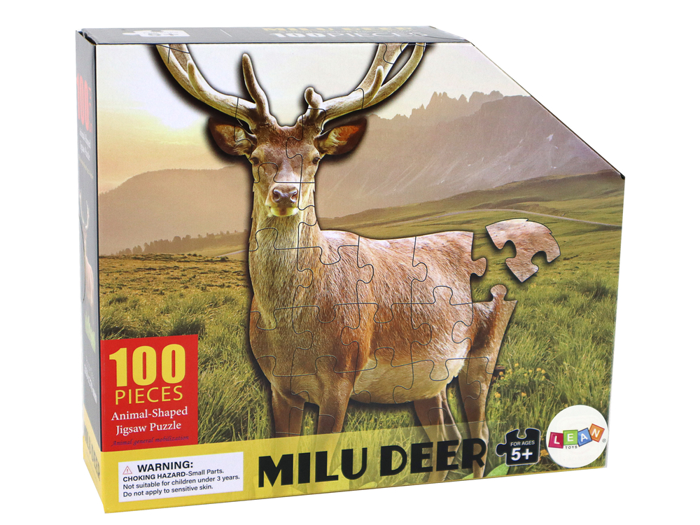 Puzzle 100 pieces Deer Theme Forest Animals