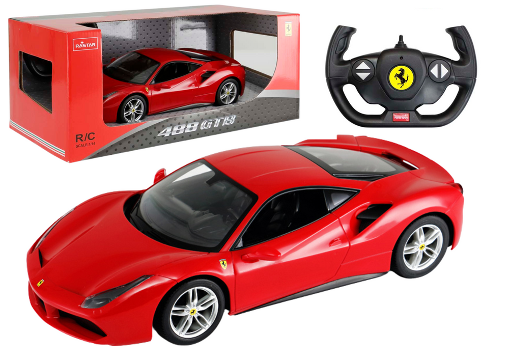 Радиоуправляемая машина на пульте Ferrari 488 GTB Red