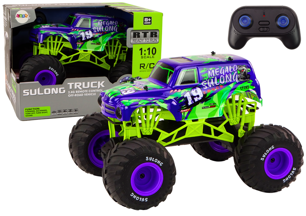 Радиоуправляемая машина на пульте  Off-Road 1:12 Ghost Purple