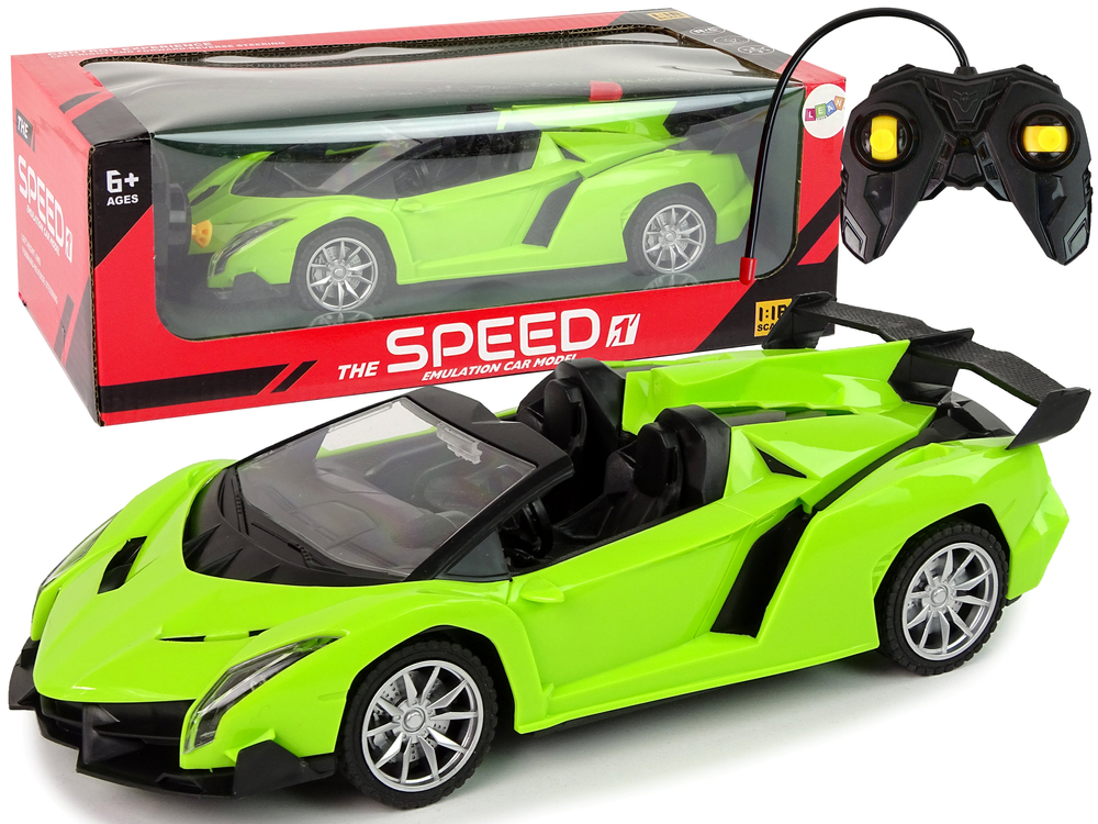 Радиоуправляемая машина на пульте Sports Car 1:18 Green