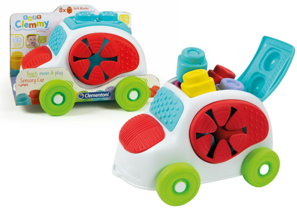 Sensory Car With Clementoni Blocks 17315