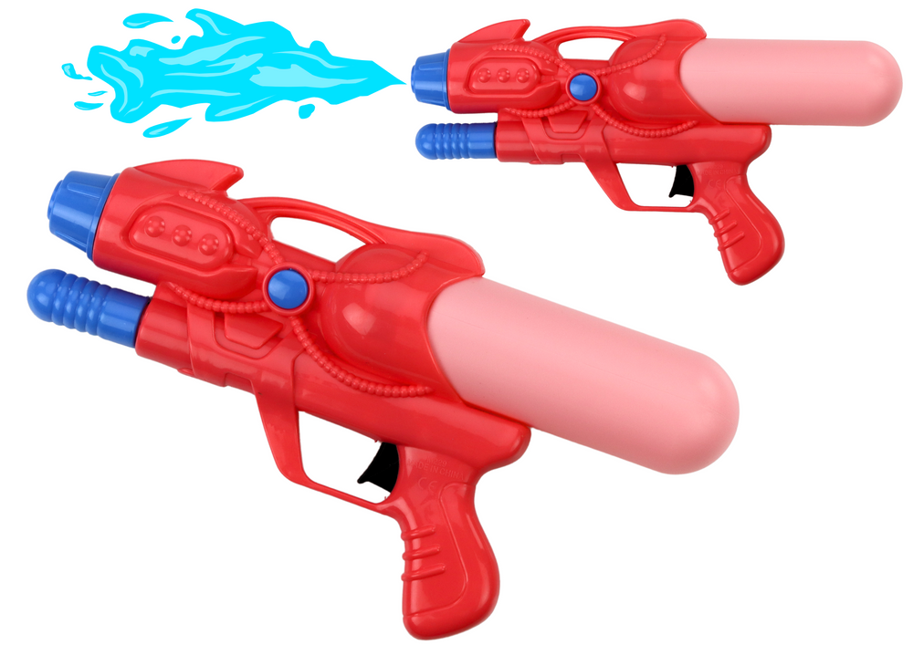 Small Water Gun With Pump 180ml Pink