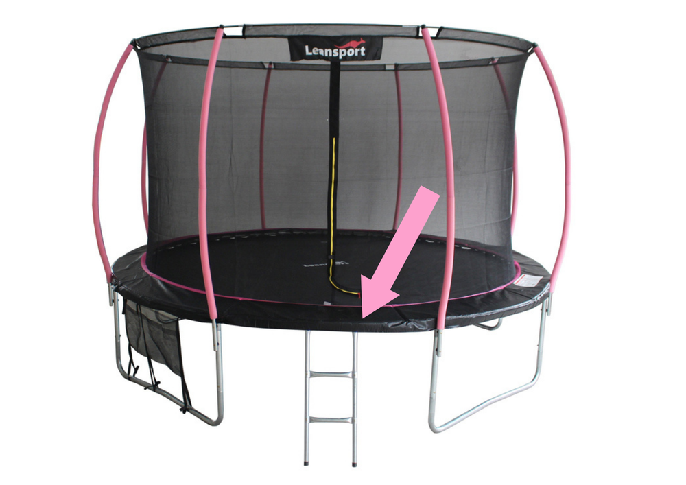 Spring Cover for Sport Max 12ft Trampoline Black-Pink