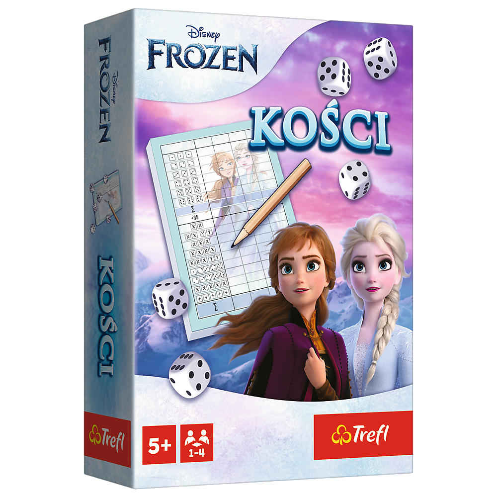 Trefl 02689 Ice Queen Dice Game