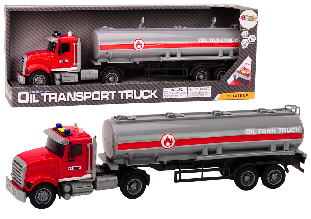 Truck Truck Tanker Lights Sounds Drive Red