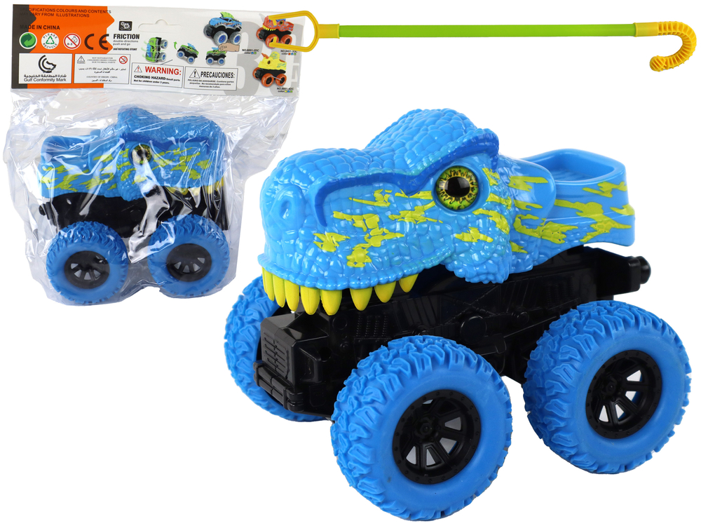 Tyrannosaurus Rex Vehicle Friction Drive Blue