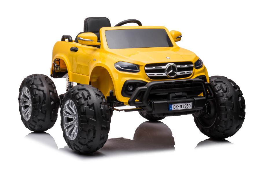 Одноместный электромобиль Mercedes DK-MT950 4x4 Gold-Yellow Lacquered