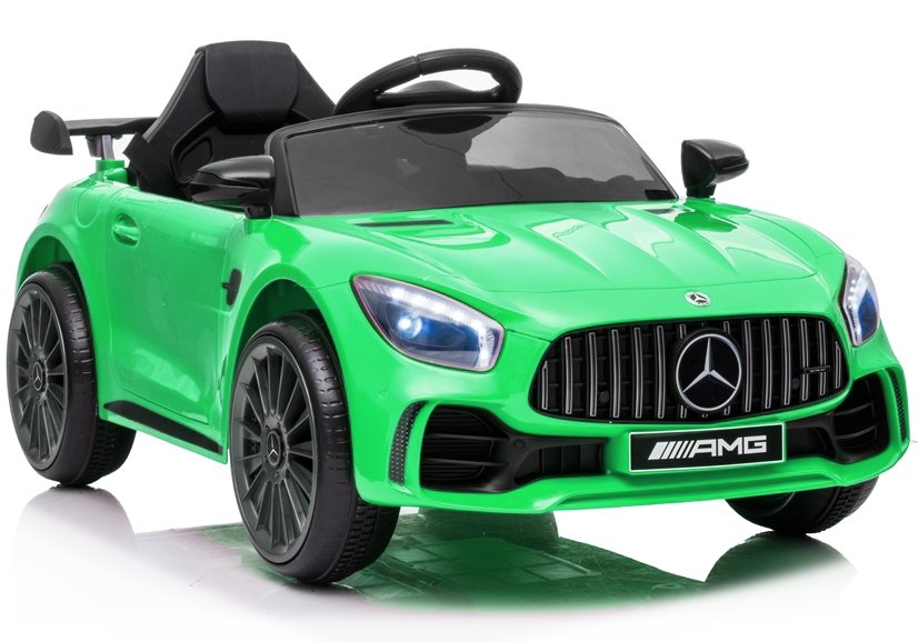 Одноместный электромобиль Mercedes AMG GT R Green