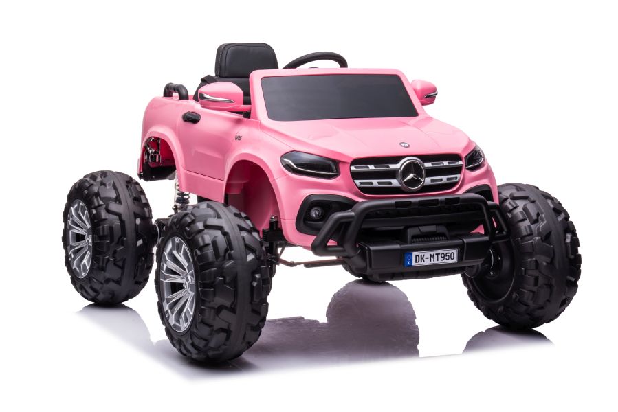 Одноместный электромобиль Mercedes DK-MT950 4x4 Light Pink