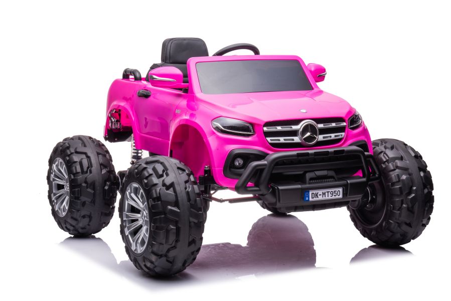 Одноместный электромобиль Mercedes DK-MT950 Barbie Pink