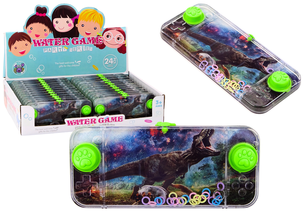 Water Arcade Game Dinosaur Tyrannosaurus Console Pad Green