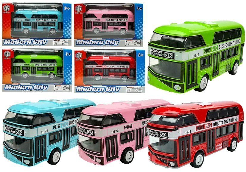 Stacking Drive Bus 4 Colours