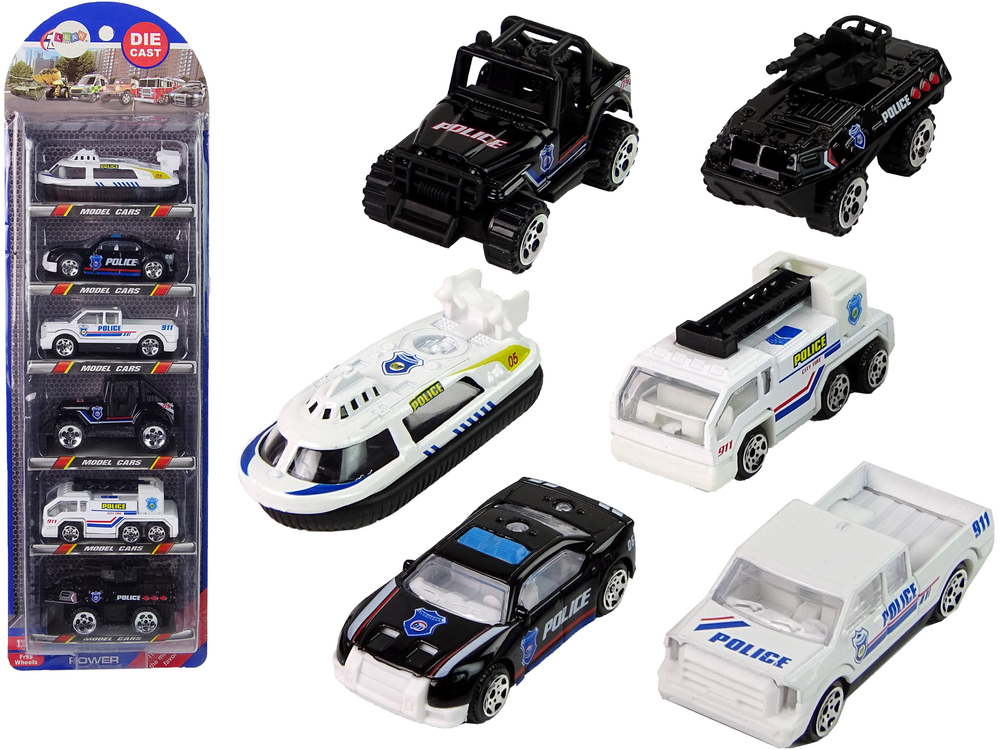 Resorak Police Vehicle Set 1:64