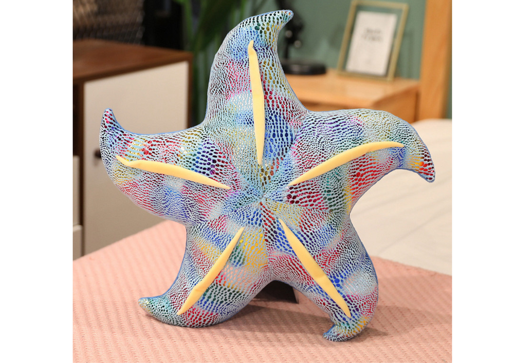 Mascot Plush Starfish Blue Pillow 20 cm