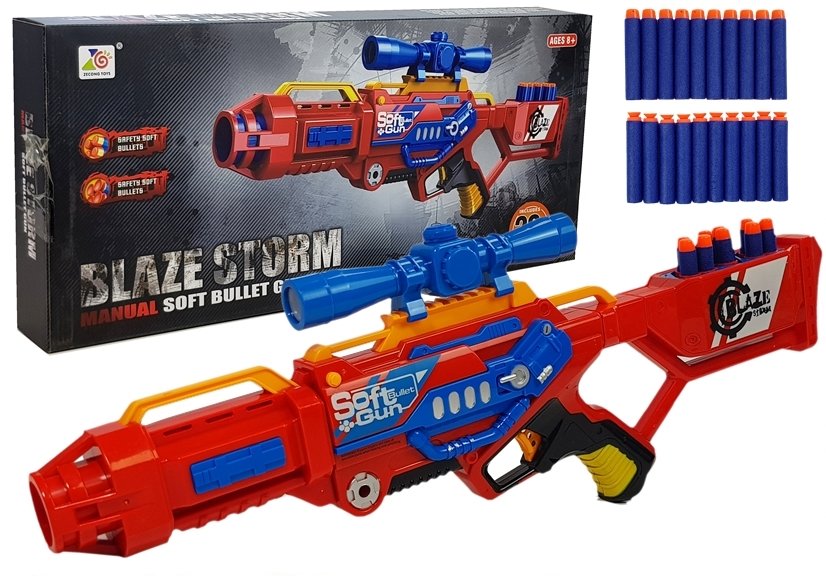 Foam Bullet Gun 20 pcs