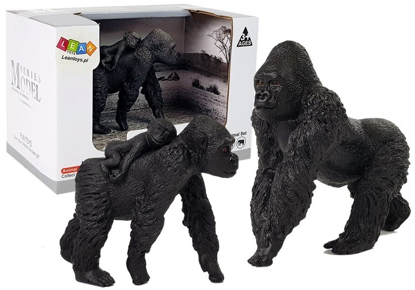 Set of Figures Animals Gorilla