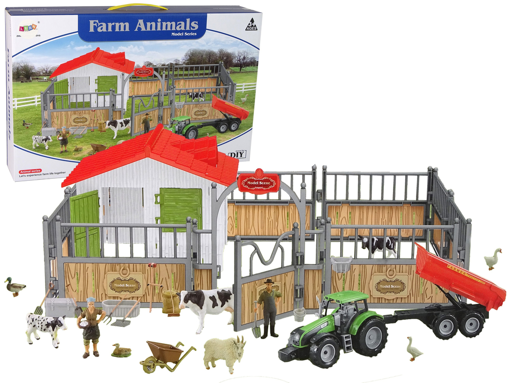 DIY Farm Kit High Fence Animals Cow Duck