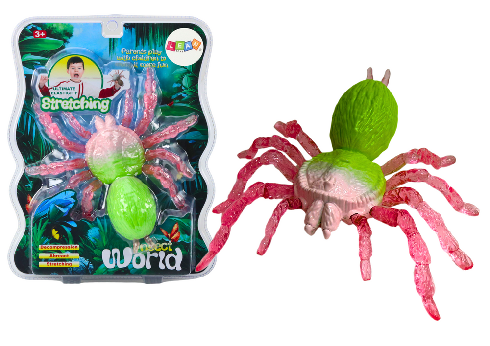 Spider Stretch Figure Toy Stretch Green