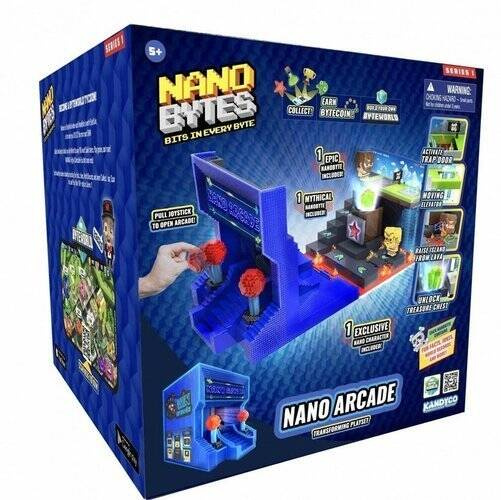 Kandy Nano Bytes Arcade Salon Gier Rozkładany Gra Piksel