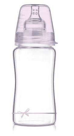 Lovi Diamond Glass Butelka Szklana 250ml Botanic 74/204 Shower Girl