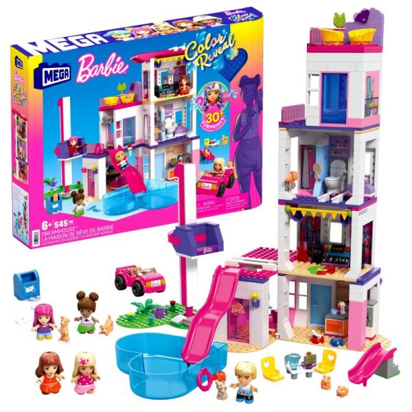 Mega Blocks Barbie Domek Marzeń DreamHouse Zestaw klocków