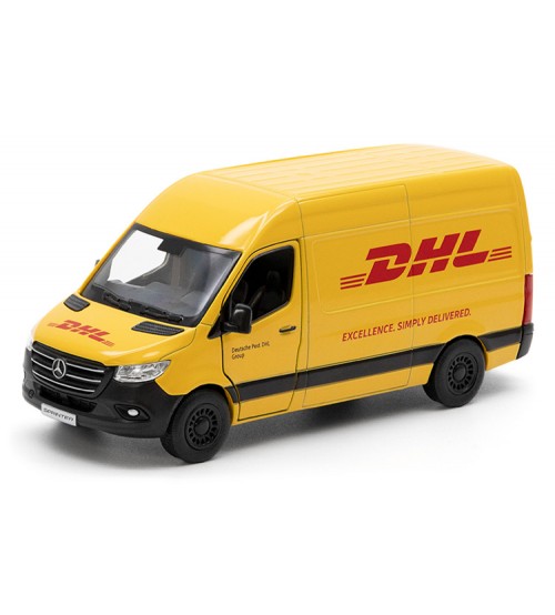 Металлическая авто моделька Mercedes-Benz Sprinter DHL Edition 1:48 KT5429