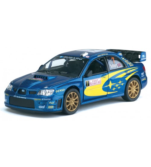 Металлическая моделька машинка Subaru Impreza WRC 2007 1:36 KT5328