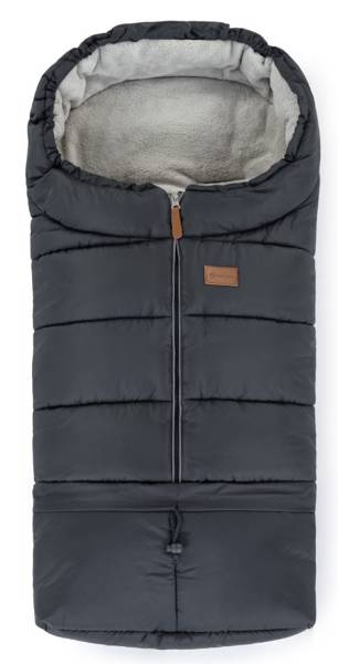 Petite&Mars Śpiworek Zimowy Jibot 3w1 Charcoal Grey