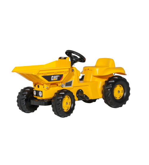 Детский Трактор с педалями Rolly Toys rollyKid Dumper CAT 024179