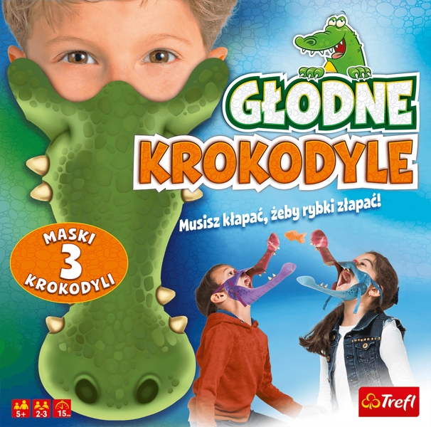 Trefl Głodne Krokodyle Gra 01624