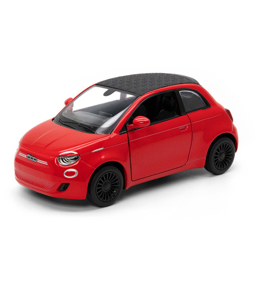 Металлическая авто моделька Fiat 500e 1:28 KT5440