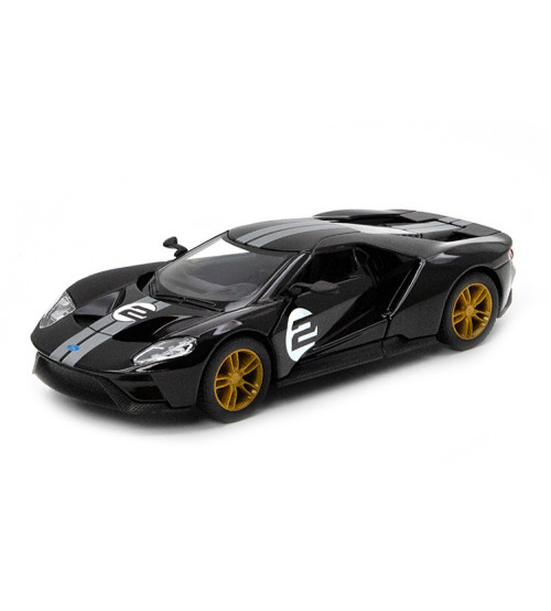 Металлическая авто моделька 2017 Ford GT (Heritage Edition) 1:38 KT5448