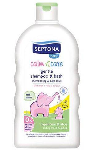 Septona Baby Shampoo & Bath Szampon z Dziurawcem i Aloesem 200 ml