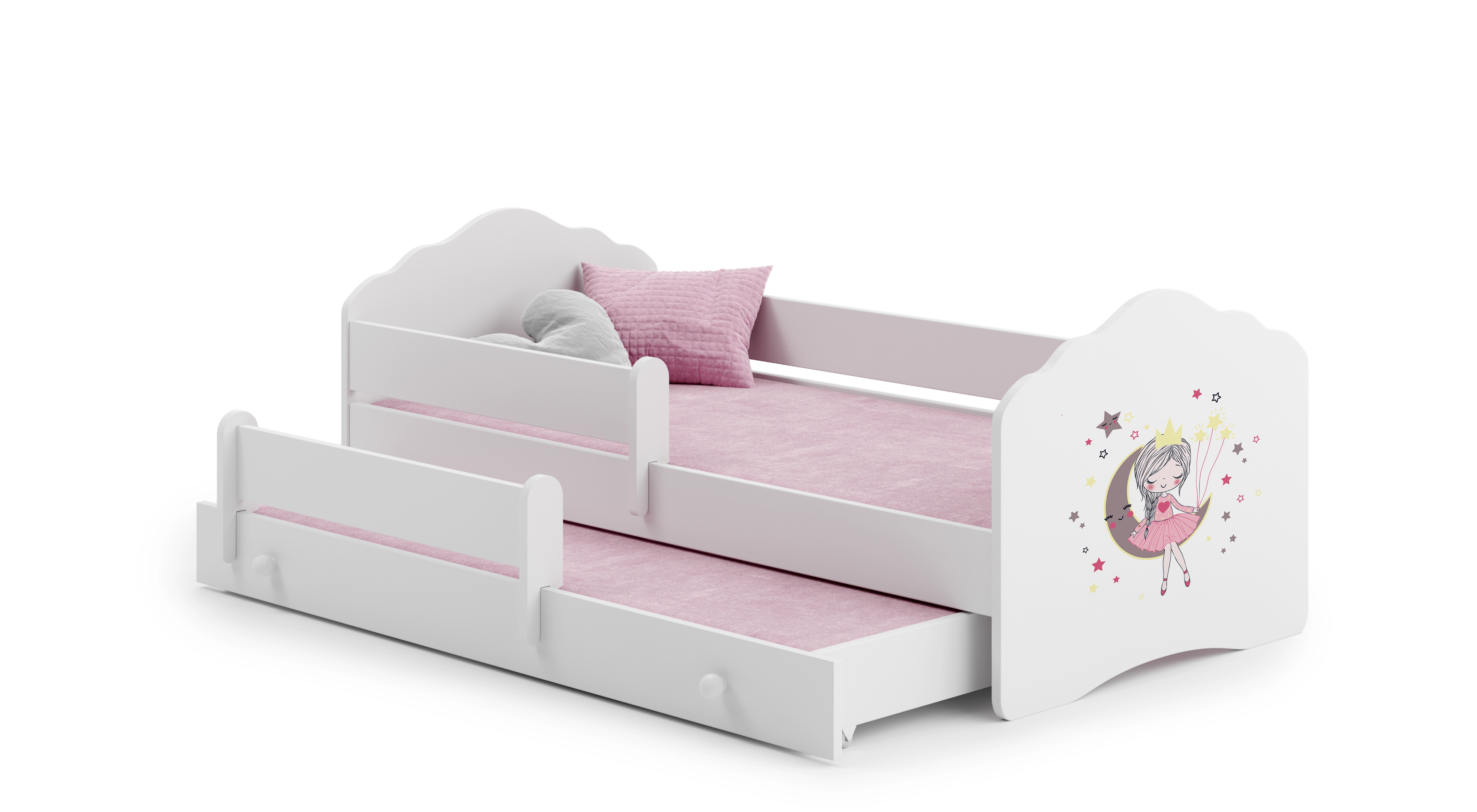 Детская двуспальная кровать FALA II 160x80 Sleeping princess