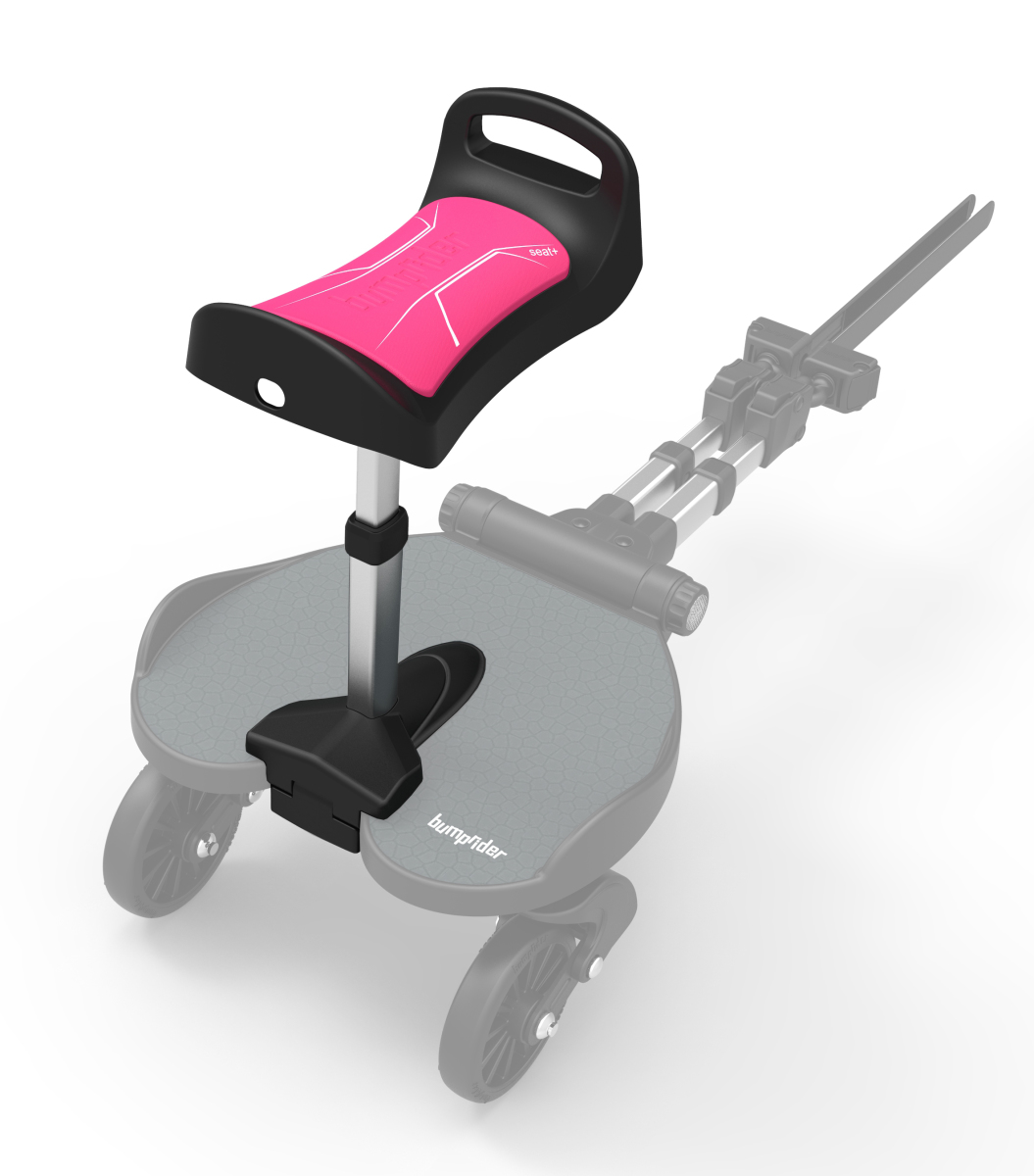 Bumprider Seat+ Pink Дополнительное сиденье для подножки для ребенка