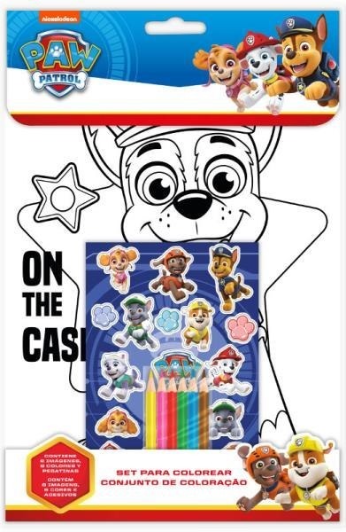 COLORING SET PAW PATROL