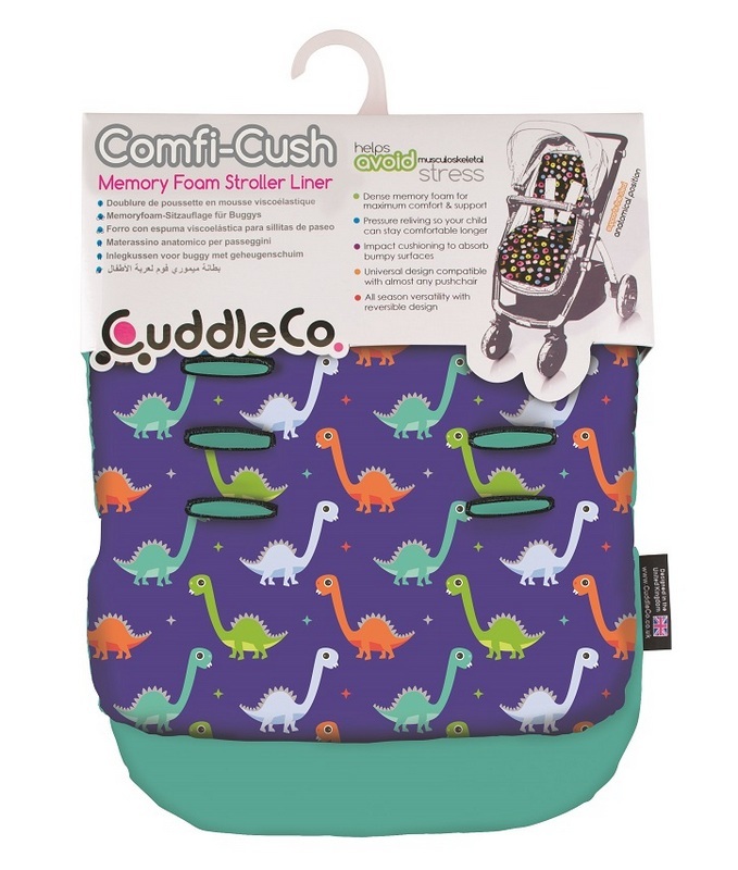 Вкладыш для коляски CuddleCo Comfi Cush Liner Dinosaurs