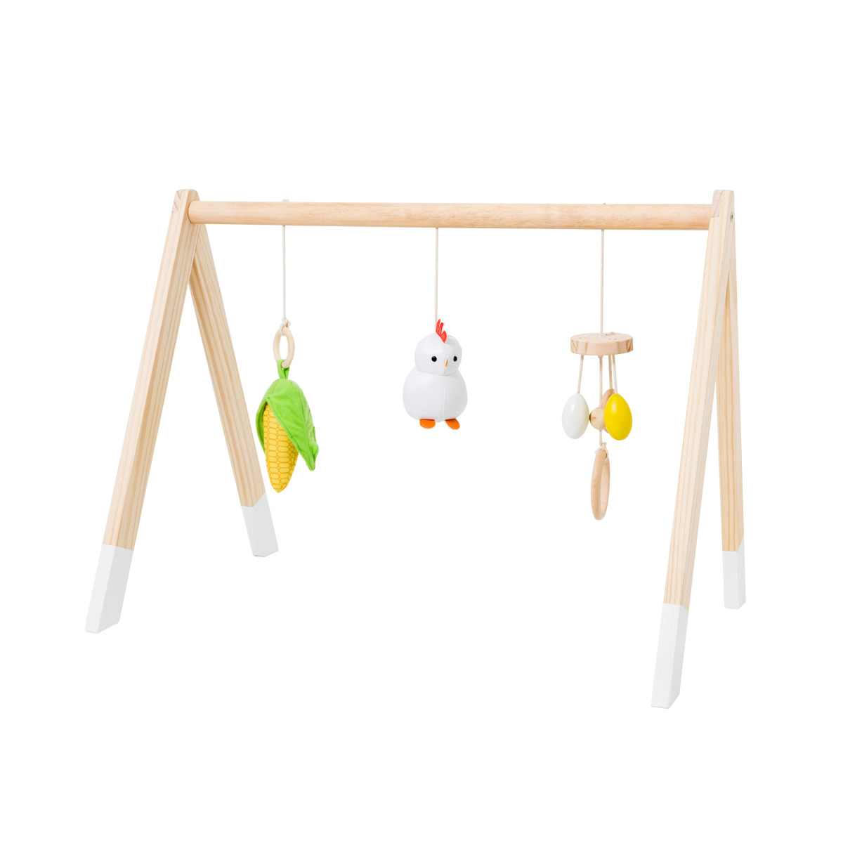 WOODEN ACTIVITY GYM - FARM